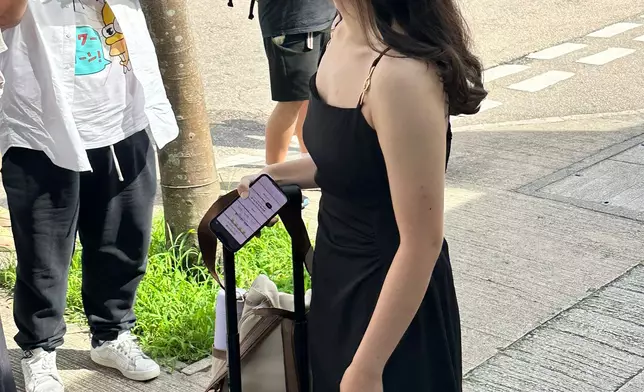 Selina，22歲，讀Marketing。（本網記者攝）