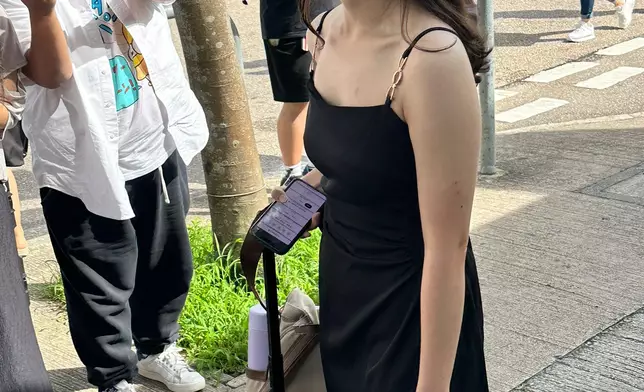 Selina，22歲，讀Marketing。（本網記者攝）