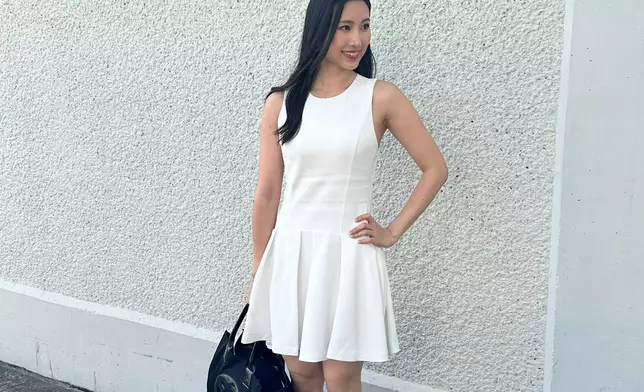 Fandi岳， 23歲，自稱是岳飛第35代後人。（本網記者攝）