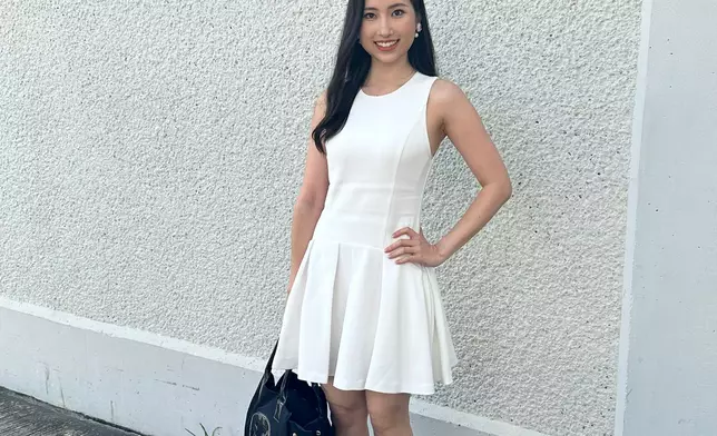 Fandi岳， 23歲，自稱是岳飛第35代後人。（本網記者攝）