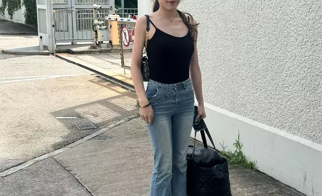 Belle，24歲，學生，修讀教育。（本網記者攝）