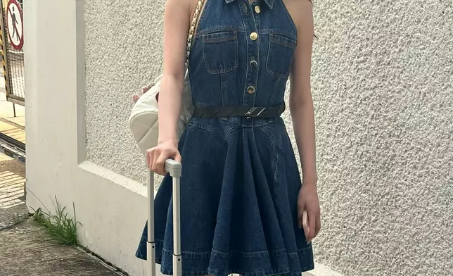 李家欣，26歲，從事金融，河北人。（本網記者攝）