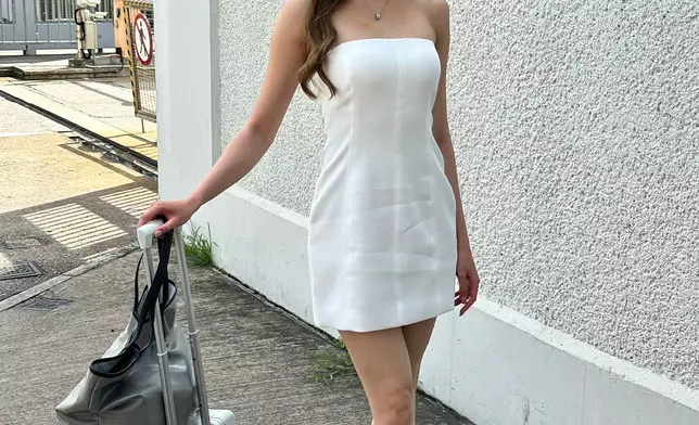 陳澄倩（Jasmine），27歲，瑜伽老師，《環球小姐2024》冠軍。（本網記者攝）