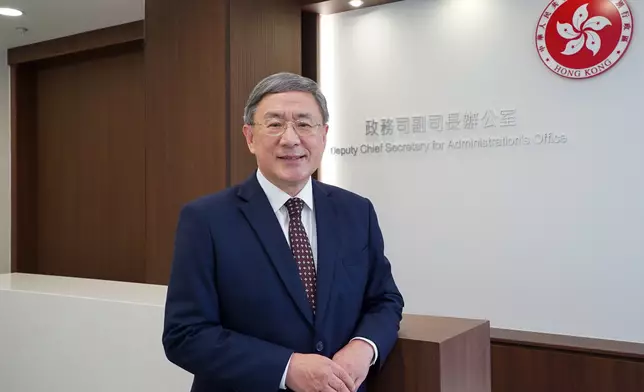 卓永興強調維護國安人人有責，各界都要熟悉「總體國家安全觀」，並需時刻提高警覺。（巴士的報記者攝）