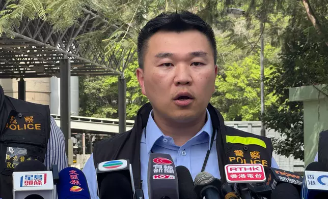 西九龍總區刑事部警司賈錦琳。香港警察FB