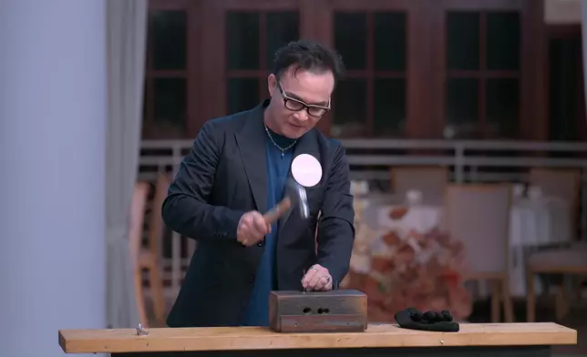 Andy哥揼釘都如箭在弦咁。