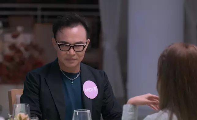 Andy哥啲霸氣眼神不得了。