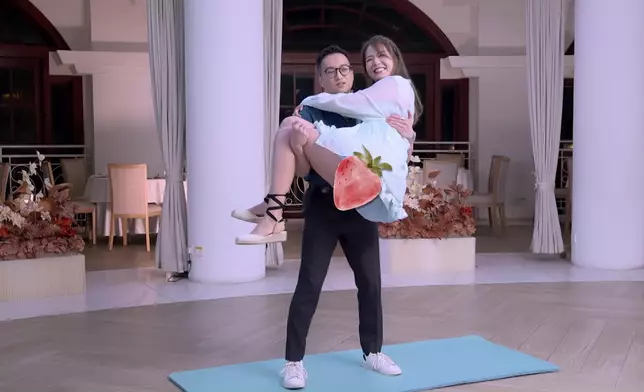 Matt嘅痛苦表情好有綜藝感，但另一方面，亦突顯咗佢嘅決心、沉穩同踏實。