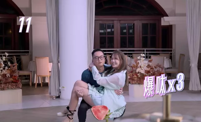 Matt嘅痛苦表情好有綜藝感，但另一方面，亦突顯咗佢嘅決心、沉穩同踏實。