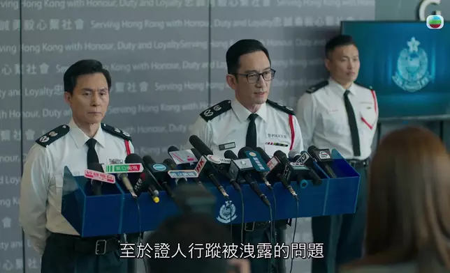 KK今次啲眼神好正氣！同平時演Big Boss嗰場氣場好大分別，勁呀！