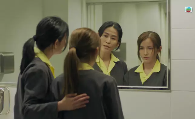 宣萱在劇中對Amber照顧有加。