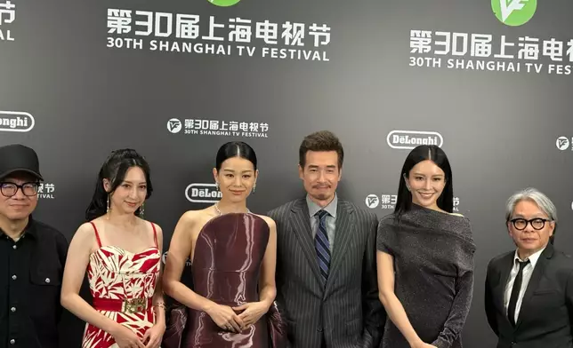 還跟幾位舊同事陳豪、高海寧、龔嘉欣、張曦雯及監制鍾澍佳同場相遇。