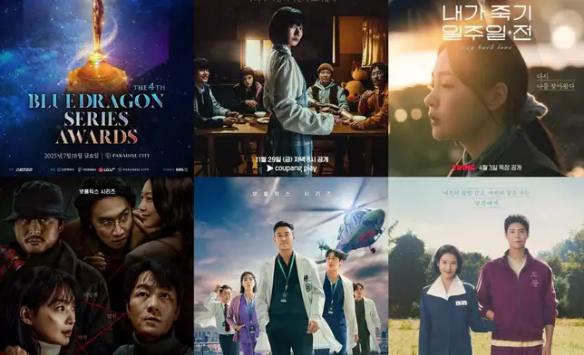 入圍最優秀作品的劇集。 網上圖片