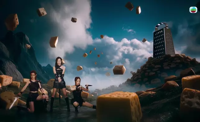 《食好D》宣傳截圖及花絮照。