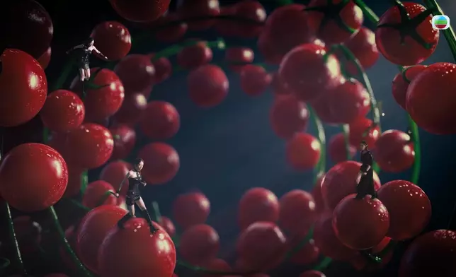 《食好D》宣傳截圖及花絮照。