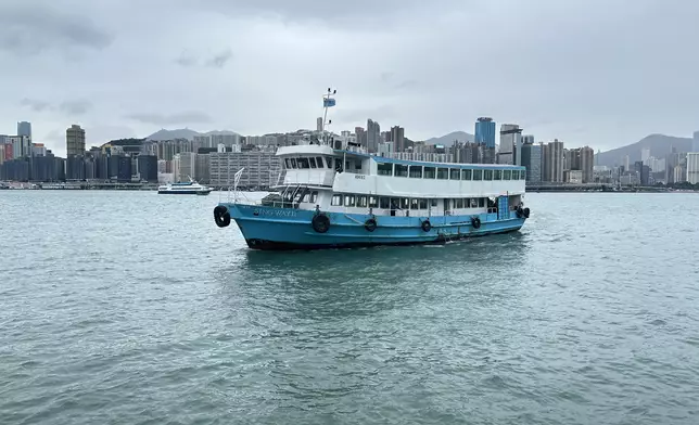新渡輪。巴士的報記者攝