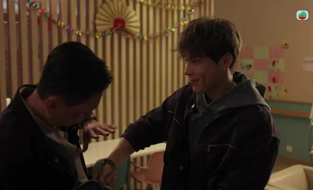 丁丁、黃宗澤同埋韓馬利三人嘅互動勁鬼馬。