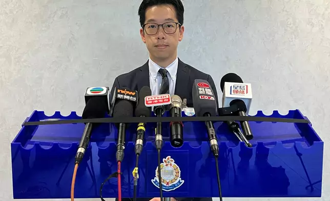 東九龍總區公眾活動調查隊總督察陶勁笙。