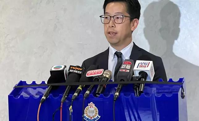 東九龍總區公眾活動調查隊總督察陶勁笙。