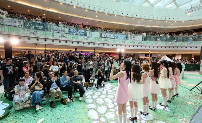 數百粉絲齊集應援震撼現場