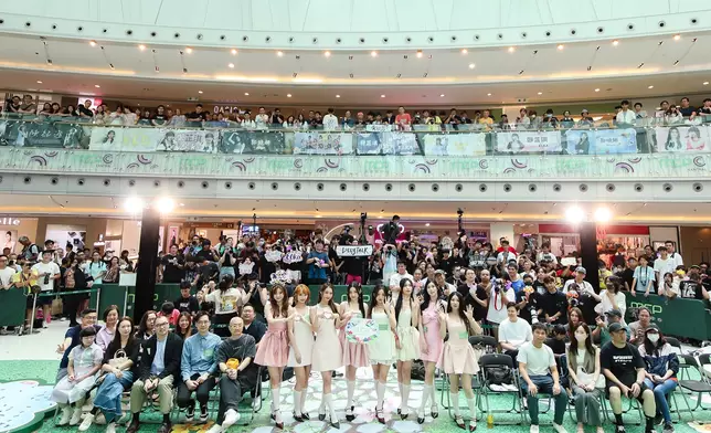 數百粉絲齊集應援震撼現場