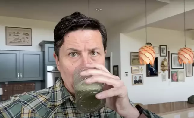 YouTuber靠ChatGPT訂製減重計劃，46天減重逾11KG。影片截圖