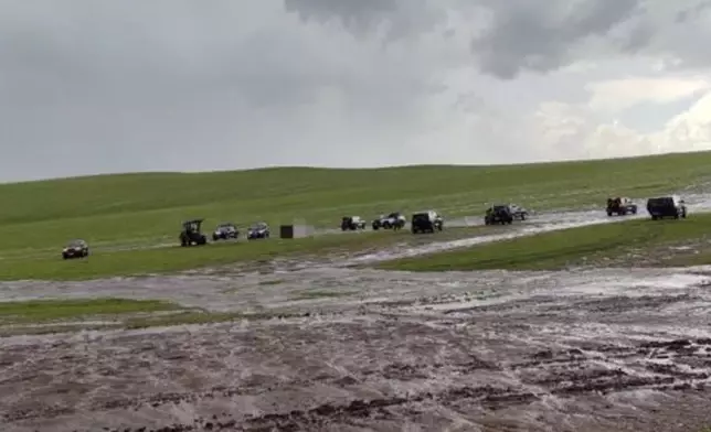 內蒙古遭遇66年來最強強降水，4天雨量達全年總量的6成。網上圖片