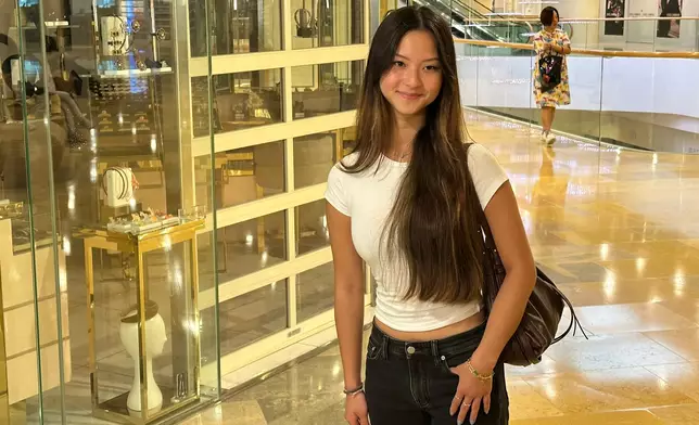 23歲蔡華英（Emily）。（本網記者攝）