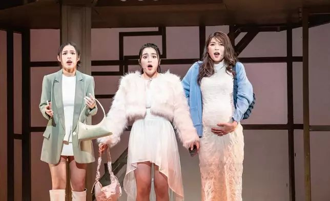 Chantel早前完成13場音樂劇。