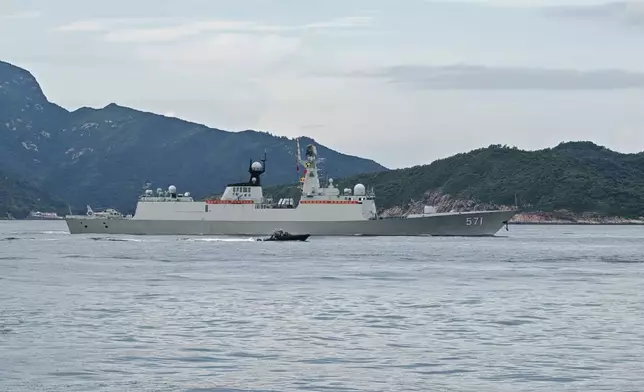 導彈護衛艦運城艦。讀者提供