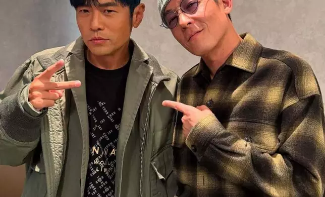 二人友誼如昔，陳冠希去年曾飛台北支持周杰倫演唱會。