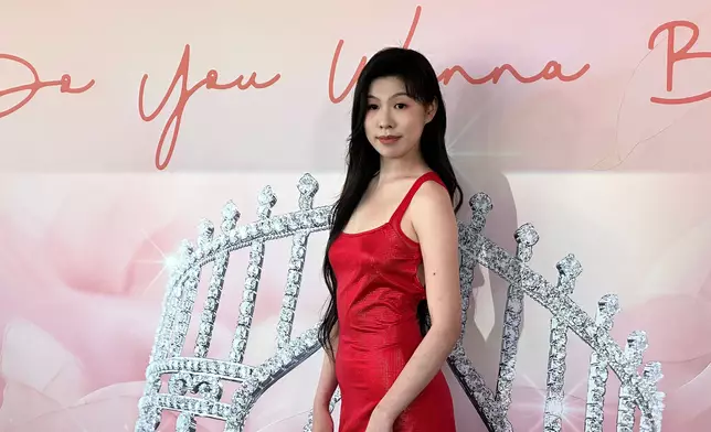 呂紫熙，25歲，是一名演員。（本網記者攝）