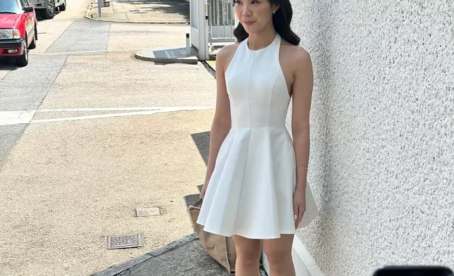 Maggie，自己創業做首飾生意。（本網記者攝）