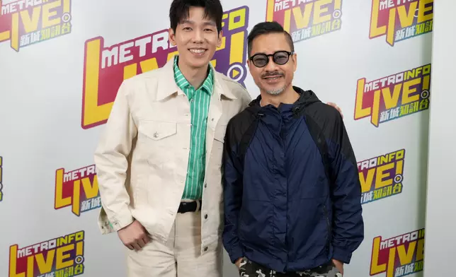 林奕匡接受梁兆輝訪問。