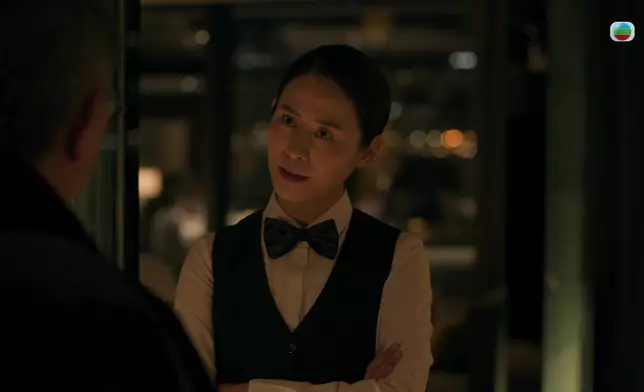 宣萱呢幾個表情變化鬆緊有致，好有戲。