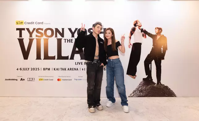 Tyson的兒時偶像蔡卓妍。