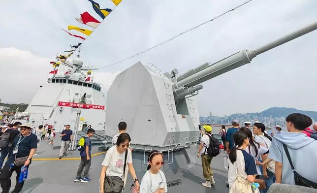 湛江艦。讀者提供圖片