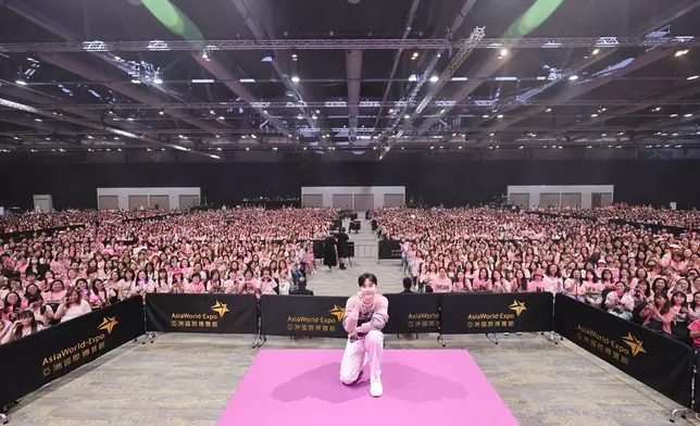 Anson Lo與5000神徒昨晚在亞博舉行《Together We Celebrate》生日會。