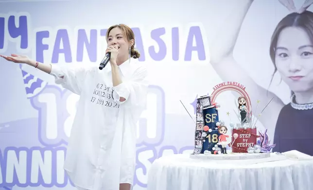 Stephy透露澳門演唱會將會有驚喜彩蛋。