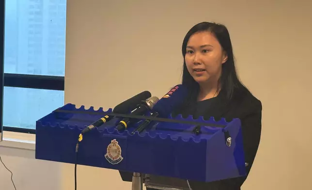 新界北總區情報組高級督察譚明珠。