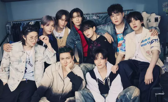 SUPER JUNIOR今年出道20週年。SJ官方X圖片