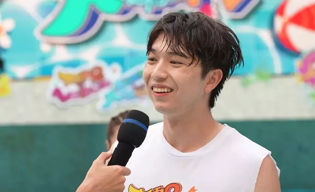 新環節「音樂搶大餅」，曾錦燊成「IQ題達人」。