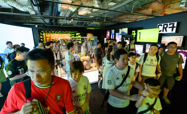 皇馬香港官方球迷會參觀C朗博物館。