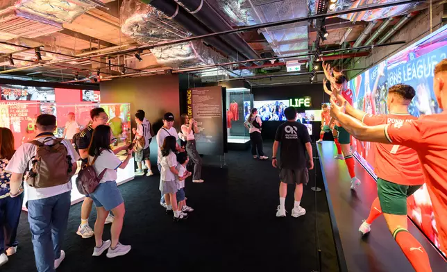 皇馬香港官方球迷會參觀C朗博物館。