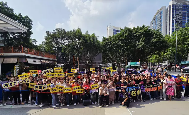 獲大批「古粉」到場力撐！