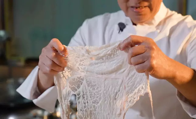 現今已逐漸消失的食材：豬網油。