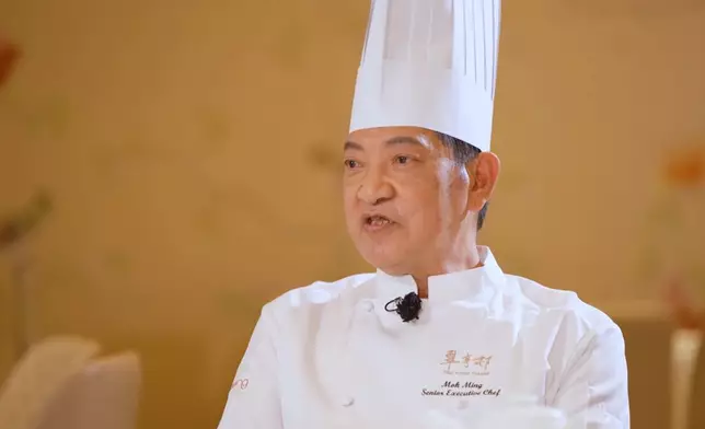 翠亨村總廚莫明師傅。