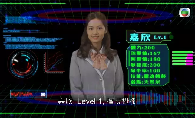 游游在《電競王》的片段。