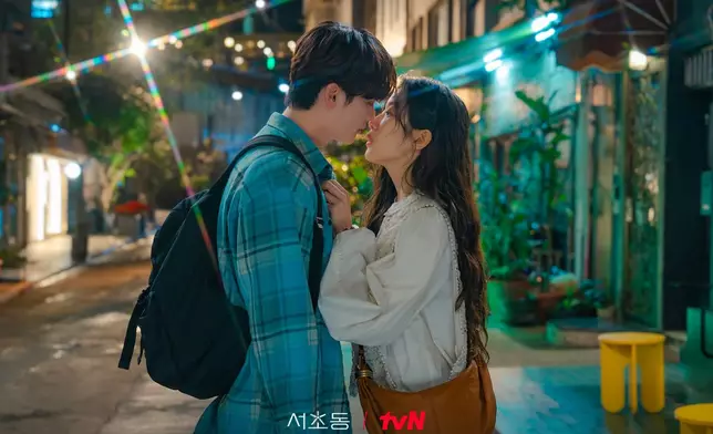 《瑞草洞》於香港取景的情節成功創造話題。tvN Drama圖片