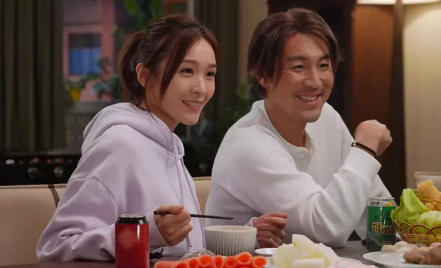 李佳芯同阿Shaun喺劇入面係歡喜冤家。